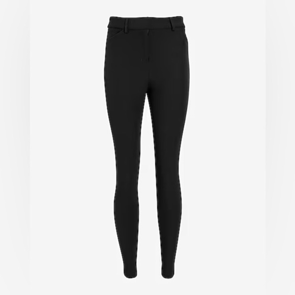 Express Editor Tall High Waisted Skinny Pant - Picture 3 of 8